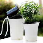 گلدان های گیاهان خانگی ISO9001 125mm Smart Herb Monstera Self Watering