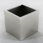 محفظه های باغ فولادی ضد زنگ Cube Simple Design 304 50cm